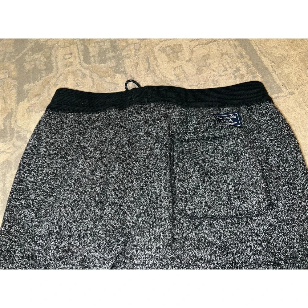 Abercrombie & Fitch Jogger Pants Mens Sz‎ Large Gray Drawstring
